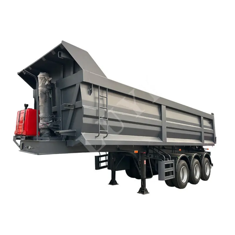 3-axle U-type Rear-dump Semi-trailer high quality