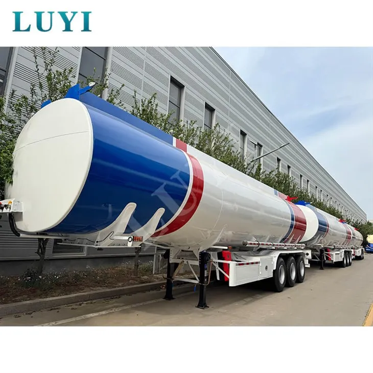 Remorque de camion-citerne à huile personnalisable à 3 essieux, 45 000 litres, 3 compartiments, toute neuve