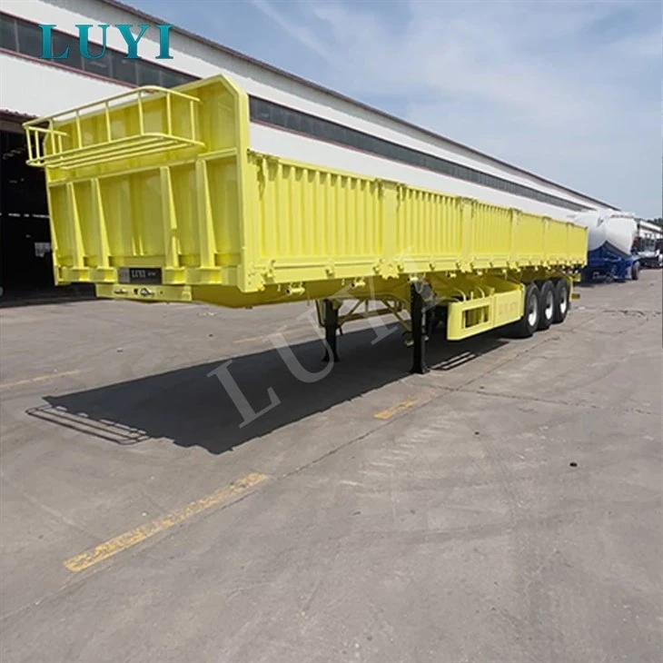 Heavy Duty 3 Axle Stake Semi Trailer factory