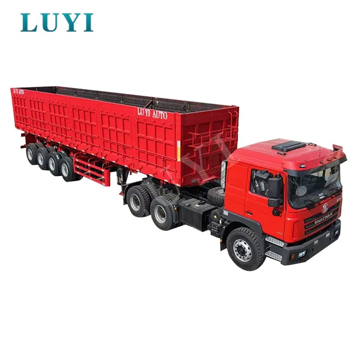 Assurance qualité de semi-remorque à décharge latérale de grande capacité