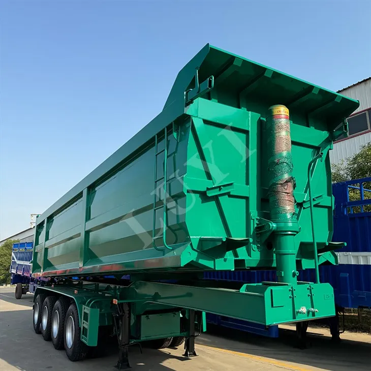 Remorque à benne basculante hydraulique Remorque à benne basculante 7x14