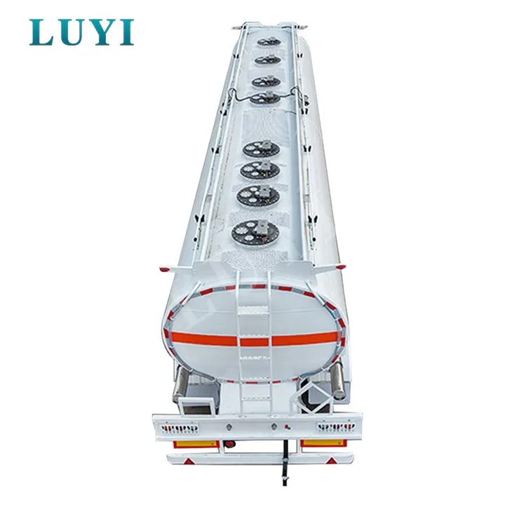 Nouvelle remorque-citerne en acier au carbone à 3 essieux