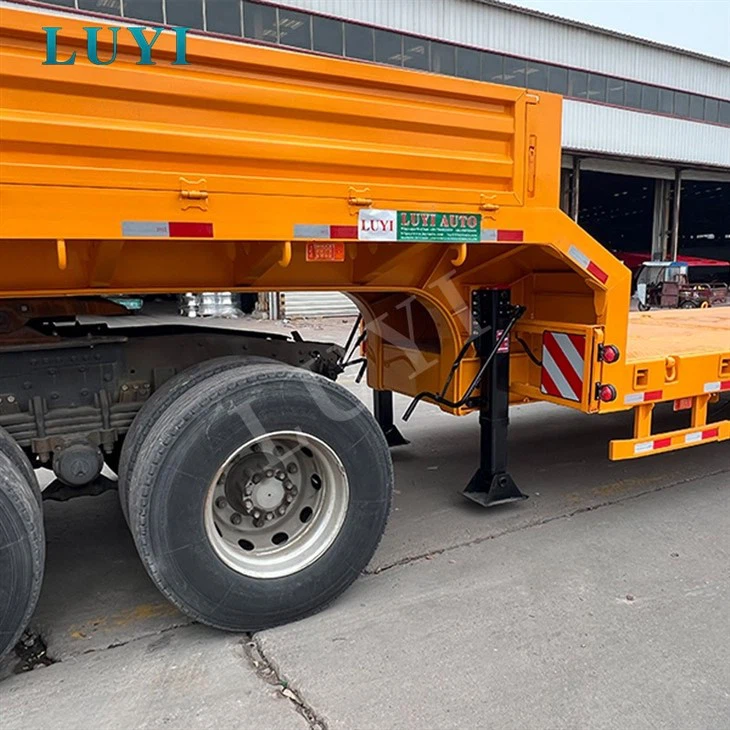 Robust 6 Axle Extendable Low Platform Trailer factory