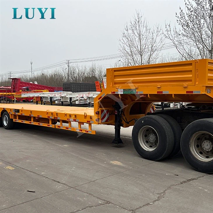 Robust 6 Axle Extendable Low Platform Trailer suppliers